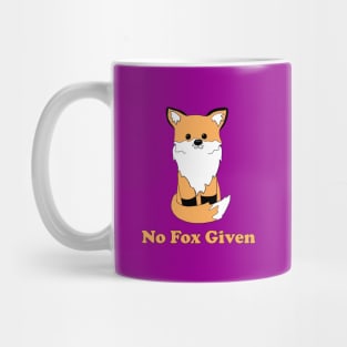 No Fox Given Mug